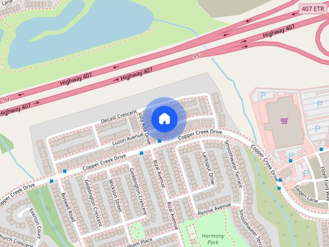 Row / Townhouse in Markham Box Grove