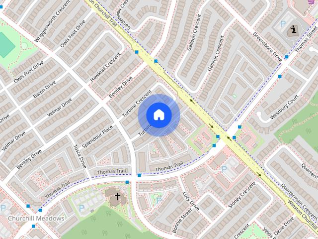 Row / Townhouse in Mississauga Churchill Meadows