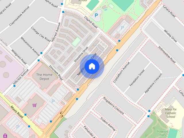 Row / Townhouse in Mississauga Cooksville