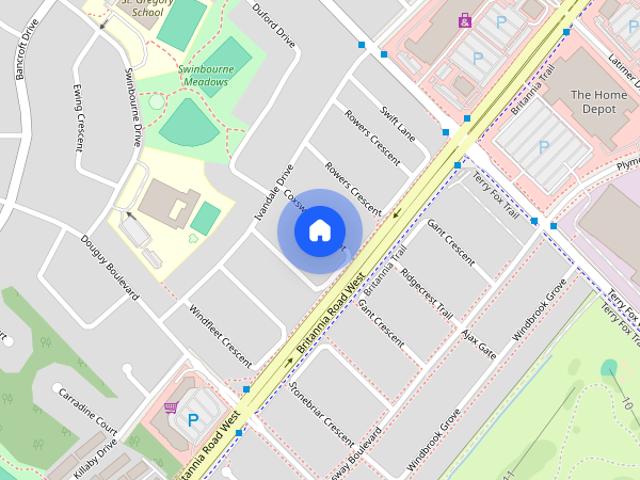 Row / Townhouse in Mississauga East Credit