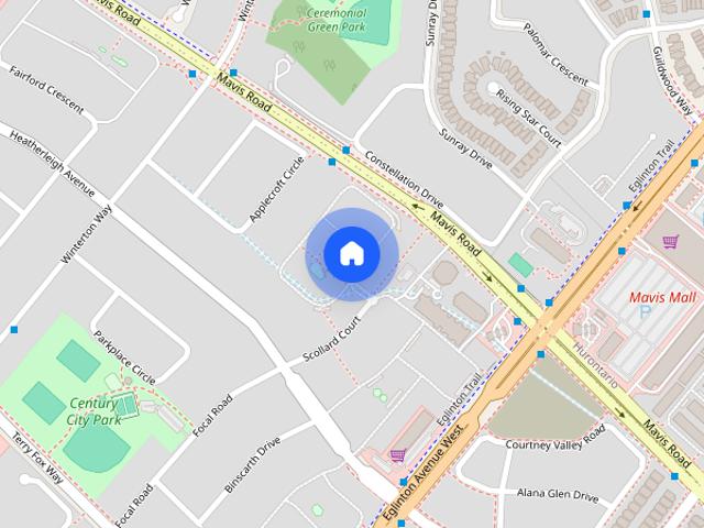 Row / Townhouse in Mississauga East Credit