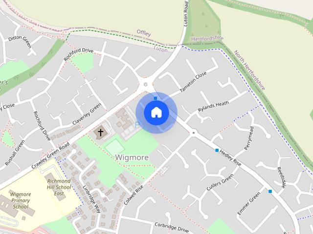 Rowington Close, LU2