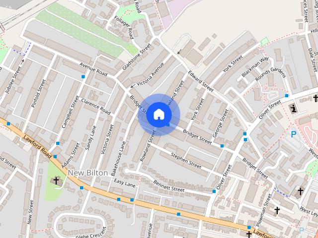 Rowland Street, New Bilton, Rugby