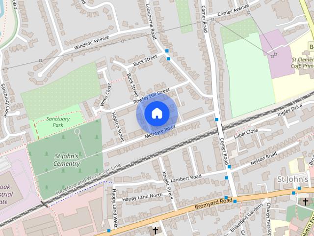 Rowley Hill Street, Worcester, Worcestershire, WR2