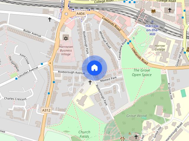 Roxborough Park, Harrow on the Hill, Harrow, HA1
