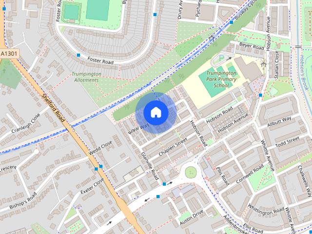 Royal Way, Trumpington