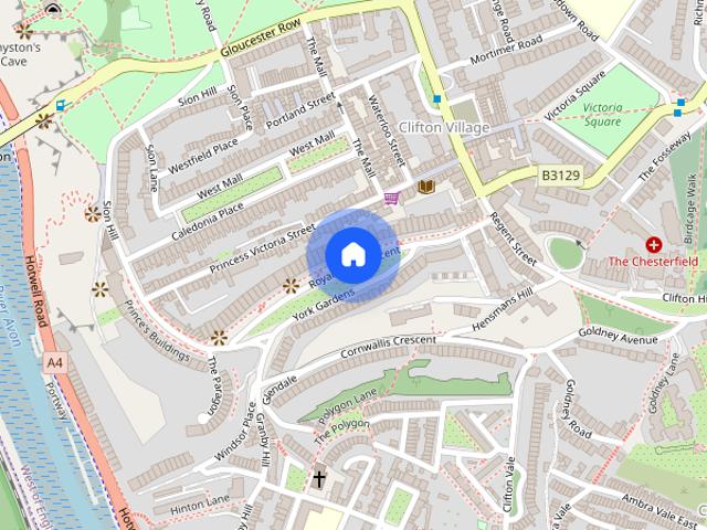 Royal York Crescent, Bristol, Somerset, BS8
