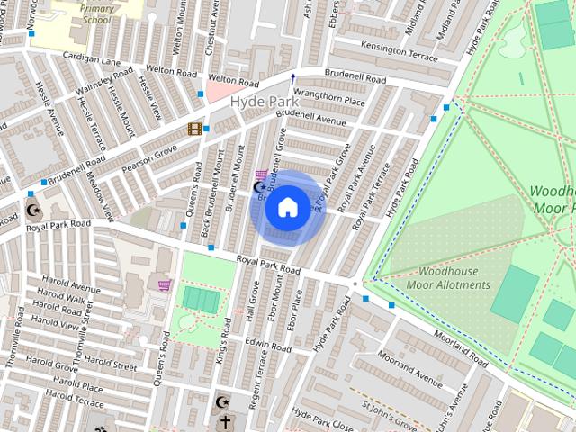 Royal Park Mount, Hyde Park, Leeds, West Yorkshire, LS6