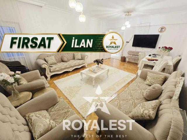 Royalest’ten Siteiçi Arakat 3 Balkonlu İskanlı Daire