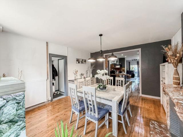 Roye centre ville maison mitoyenne 5 chambres jardin