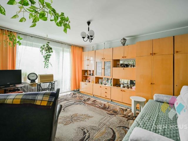 Rozkładowe 2 pokojowe mieszkanie z balkonem 47,9 m² w spokojnej okolicy