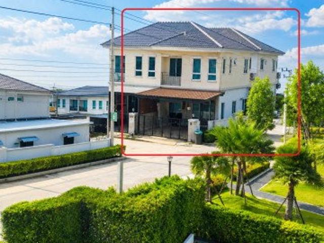 รร. ไตรพัฒน์ 60ม. 32 ตร.ว. บ้านหัวมุม 3นอน 2น้ำ สุดทางนิมิตรใหม่ ตลาดมารวย หทัยราษฎร์ 54 วงแหวนลำลูกกาคลอง 5 เพียง 100 ม. บ้าน 2 ชั้น
