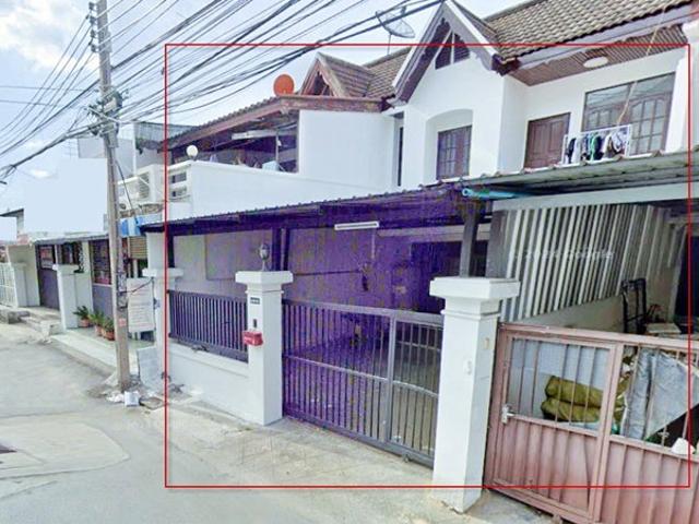รร.นานาชาติเกศินี ถ.รัชดาภิเษก ประชาราษฎร์บำเพ็ญ 20 28 MRT ห้วยขวาง 1.8กม. ให้เช่าทาวน์เฮ้าส์ 2ชั้น 3 นอน 2 น้ำ