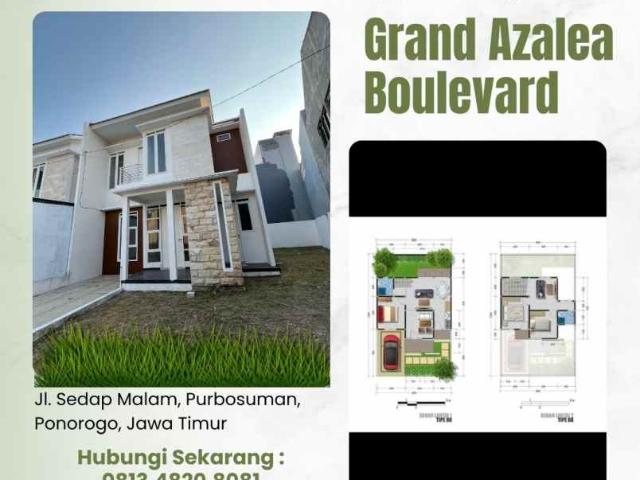 Rumah 2 lantai Syariah Ready Stock di Ponorogo