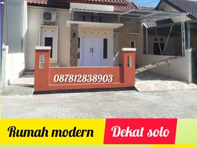 Rumah Baru dekat Pasarkliwon Solo