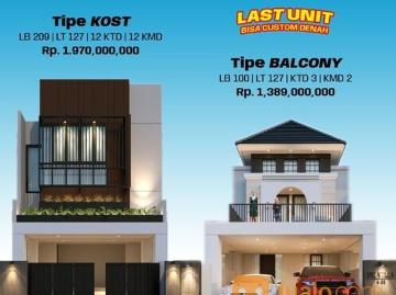 Rumah dijual di Plombokan - Balkon, Garasi