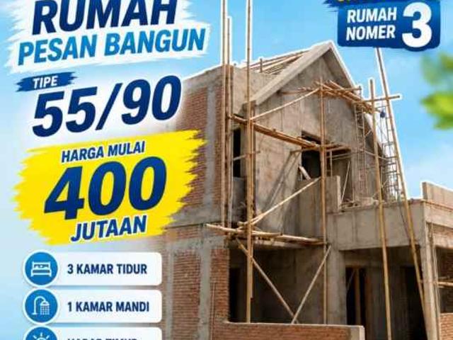 Rumah Modern Scandinavian di Kartasura dekat UMS UIN SHM