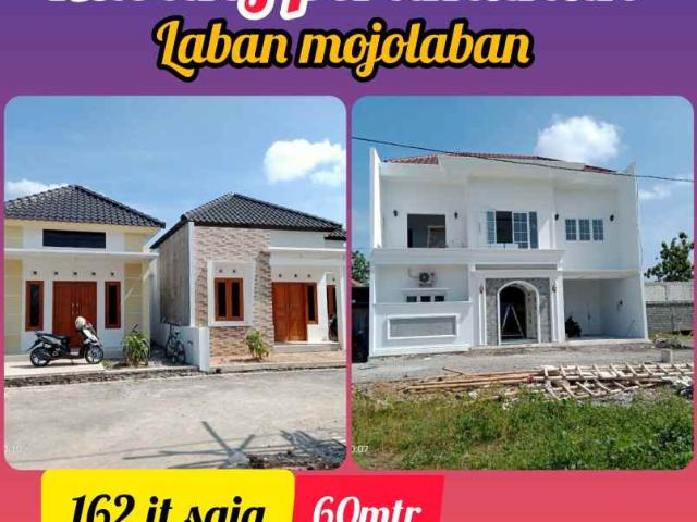 Rumah Murah Laban Mojolaban dekat Solo