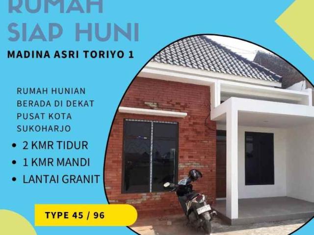 Rumah Siap Huni di Sukoharjo Kota