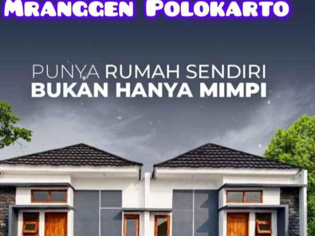 Rumah Subsidi Modern Mranggen Polokarto Sukoharjo