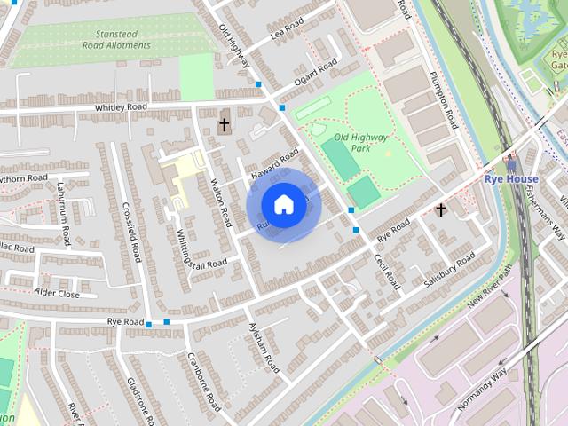 Rumbold Road, Hoddesdon, Hertfordshire