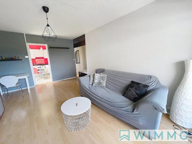 RUMIA:T1 BIS de 44 m² meublé, balcon et place de parking