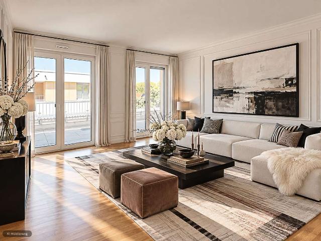 Rundum eine Dachterrasse! Penthouse auf 3 Zimmern mit EBK und Nordwestausrichtung