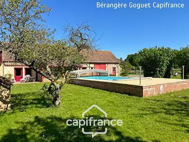 Ruaudin 72230 Achat / Vente maison 5 pièces t5 piscine jardin