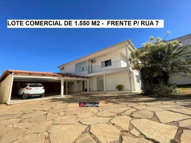 RUA 7 Vicente Pires Lote comercial 1.550 m2 5 Quartos 3 SUÍTES Lazer