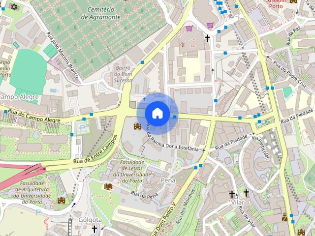 Rua do Campo Alegre, Porto, Braga 4150 177