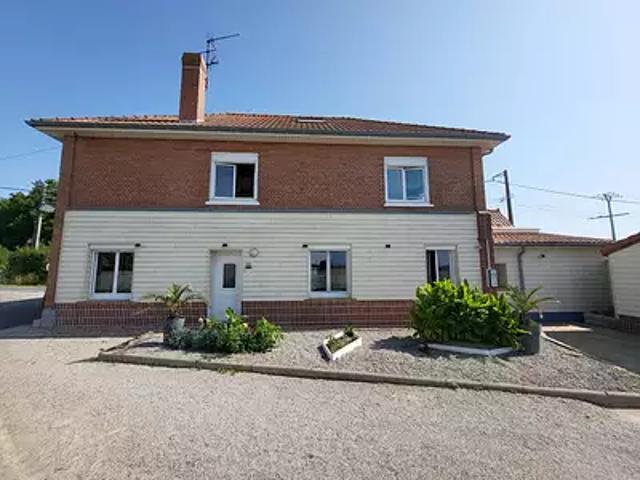 Rubrouck 59285 Achat / Vente maison 7 pièces t7 jardin