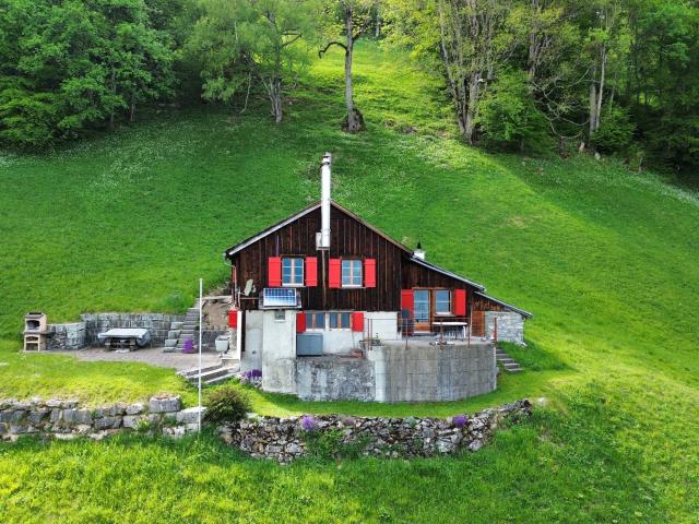 Rückzugsoase mit Bergpanorama