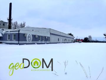 Hala produkcyjno magazynowa 1600 m² z infrastrukturą