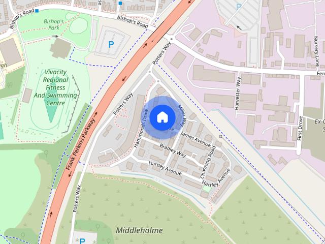 Rudd Close, Peterborough, Cambridgeshire, PE1