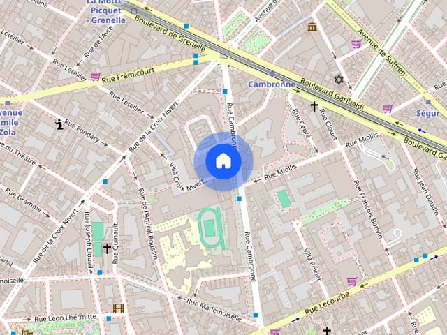Rue Cambronne, Paris
