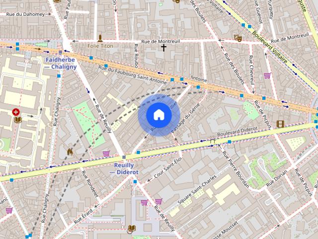 Rue Claude Tillier, Paris