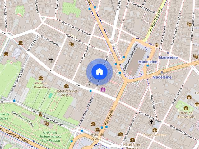 Rue Boissy d'Anglas Paris St Honore