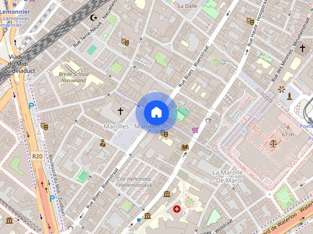Rue Blaes, Brussels