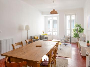 Appartement à louer à Thiers Marseille - Balcon
