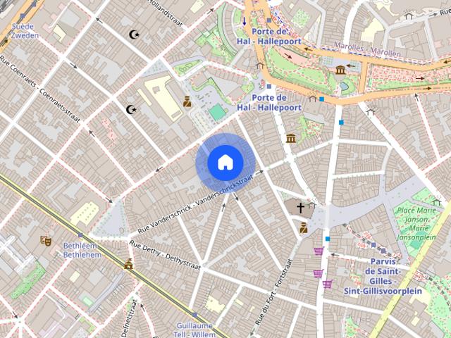 Rue d'Andenne, Saint Gilles
