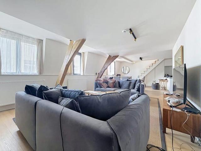 Rue de la Samaritaine Furnished 1 bedroom penthouse with t