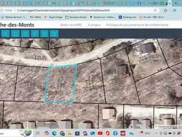 Rue Diana, Sainte Agathe Des Monts, QC, J8C 2Z7 vacant land.