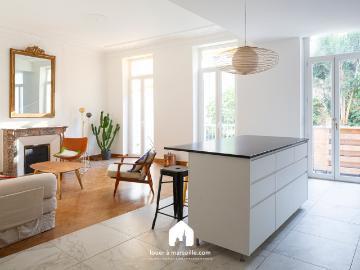 Appartement à louer à Le Clos Fleuri Marseille 5ème - Balcon