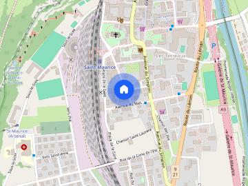 Les Terreaux, Gemeinde Saint-Maurice, Bezirk Sankt Moritz, Wallis