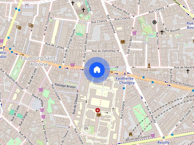 Rue du Faubourg Saint Antoine, Paris