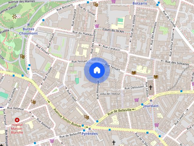 Rue Melingue, Paris