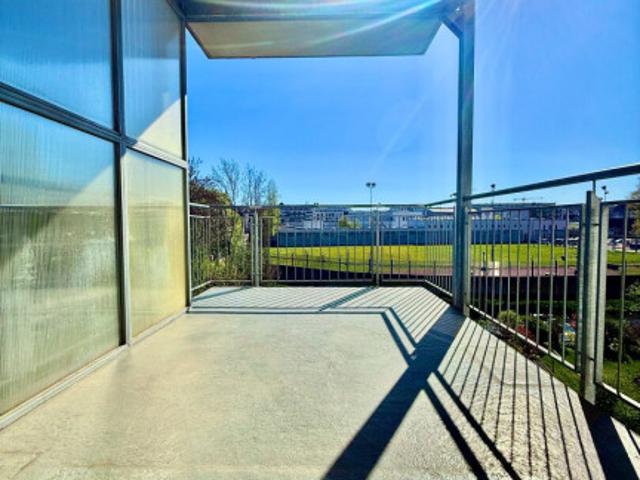 Ruhe & grünblick i erholungsgebiet oeverseepark i balkon mit windfang i 3 zimmer / hell & ruhig i innenhoflage i projekt wohnen