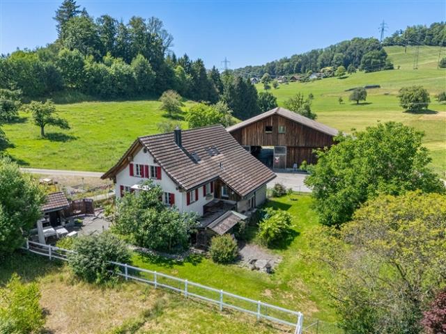 Ruhe, Privatsphäre und viel Potenzial mit 2'220 m2 Grundstück