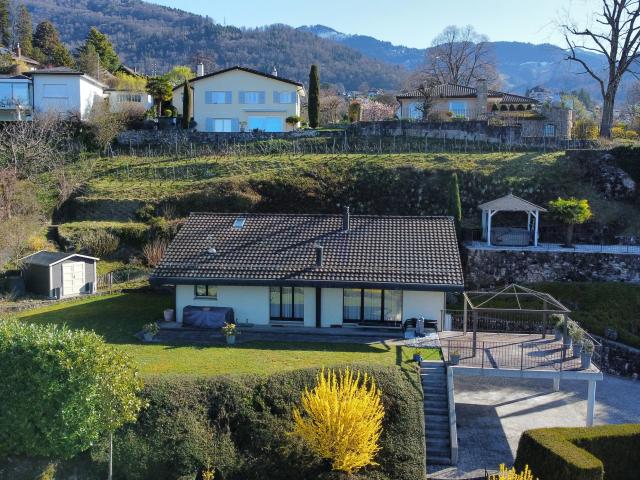 Ruhe und Blick auf den Léman!