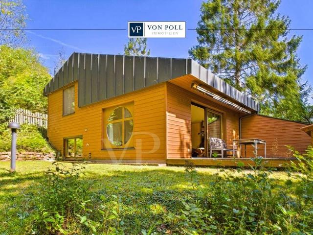 Ruheoase in wunderschöner Natur Ferienhaus mit besonderer Architektur